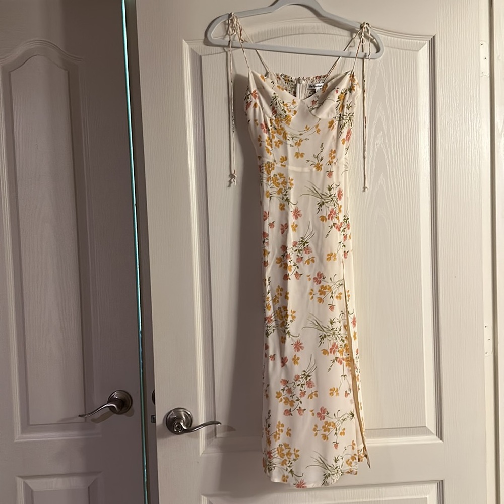 Reformation Juliette Midi Dress - WORN ONCE.